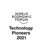 World Economic Forum’s Technology Pioneers 2021のバッジ
