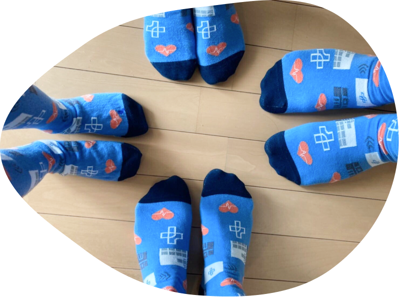 Four pairs of Tellus socks